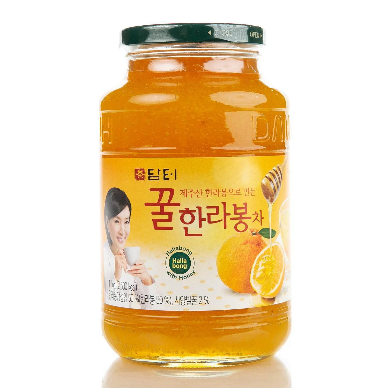 ชาส้มเชจูน้ำผึ้ง Damtuh 1 กก. 1000 กรัม