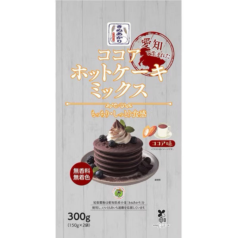 尾張精粉愛知縣產可可鬆餅粉 300克 1 份