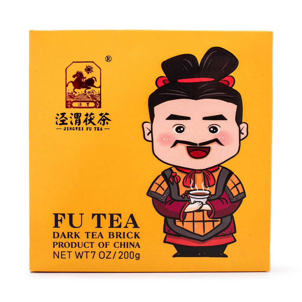 Jingwei 茯茶 クラシックリトルスクエア 7 オンス