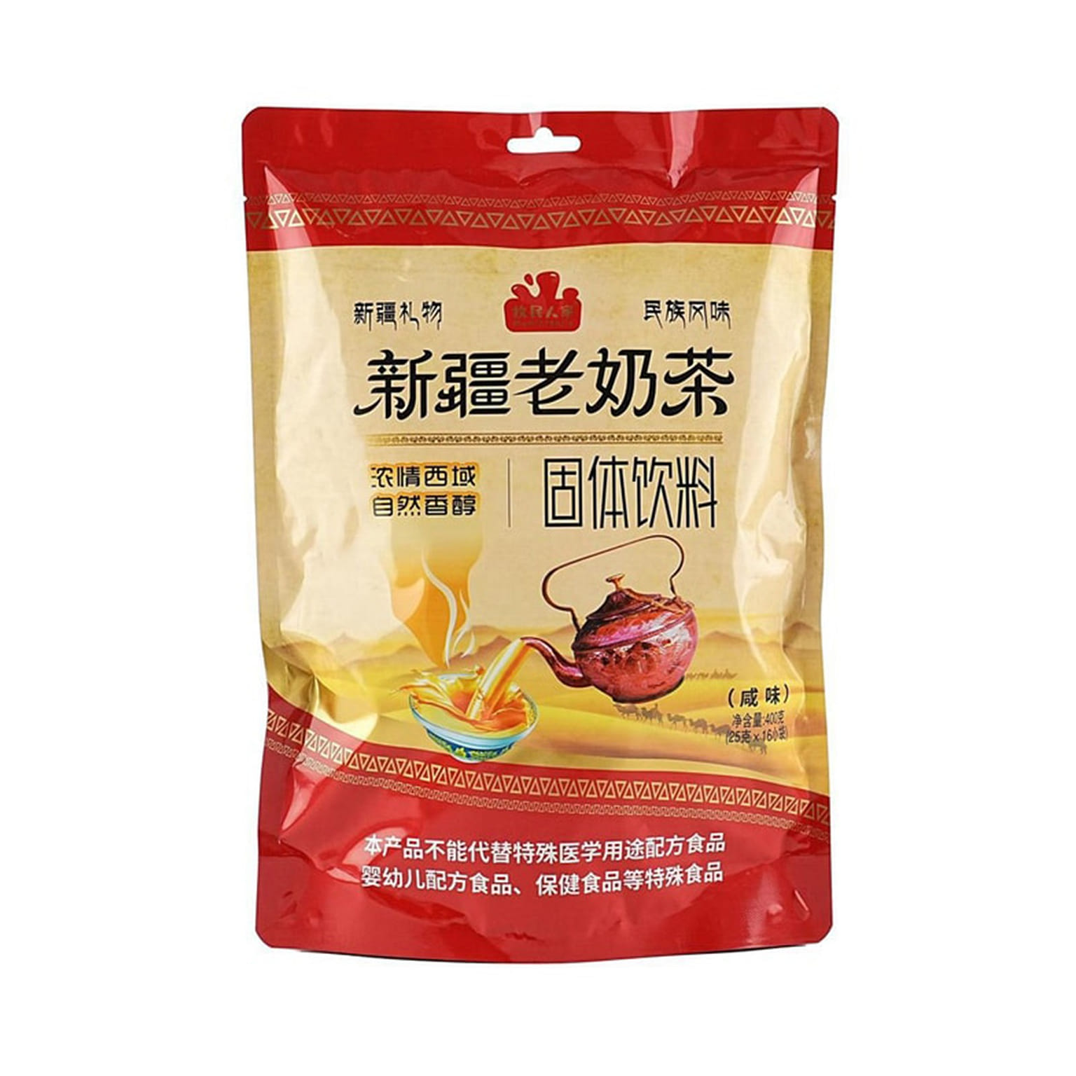 MuMinRenJia Xinjiang Old Milk Tea Salty Flavor 400 กรัม