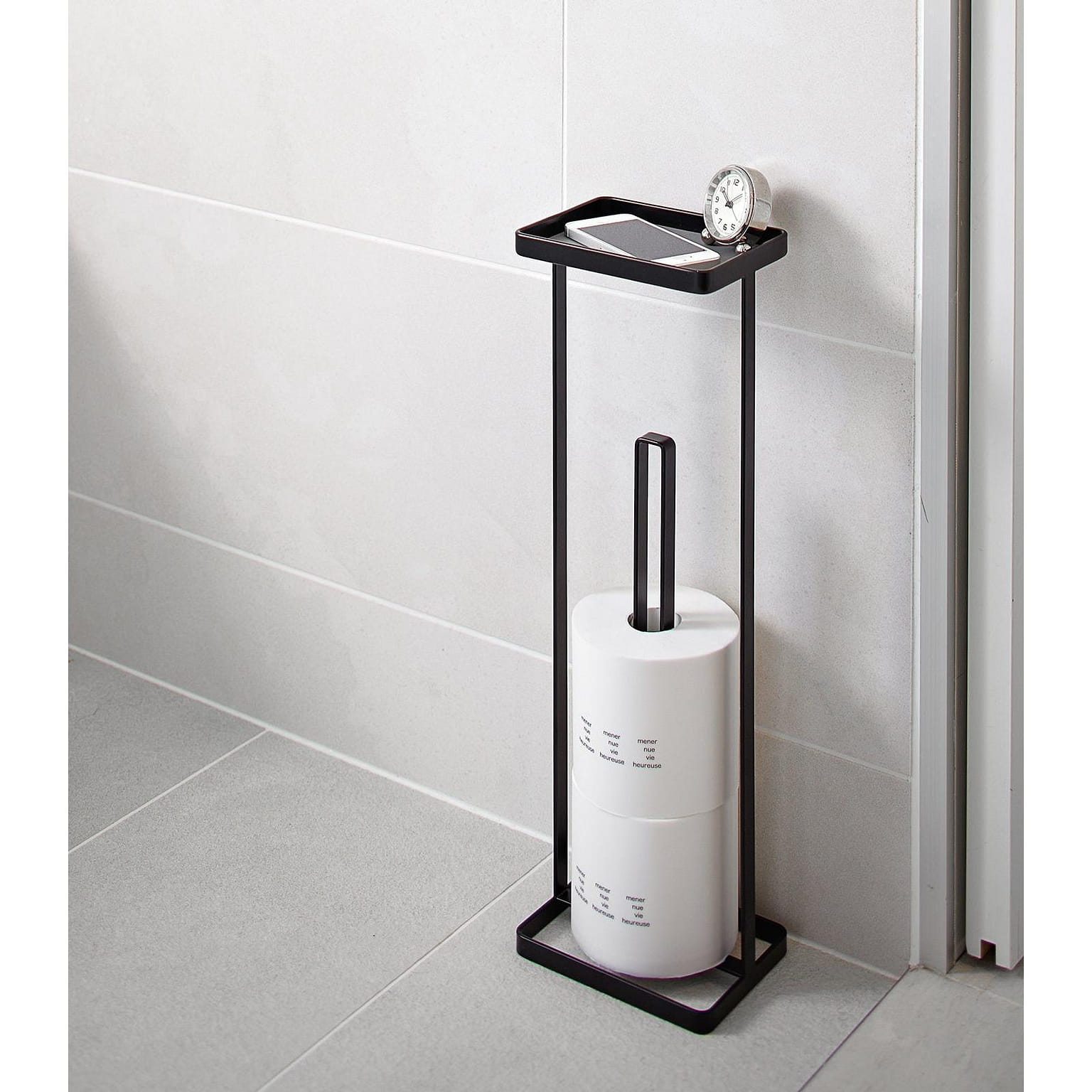 Toilet Paper Stand - Steel Black 1 개