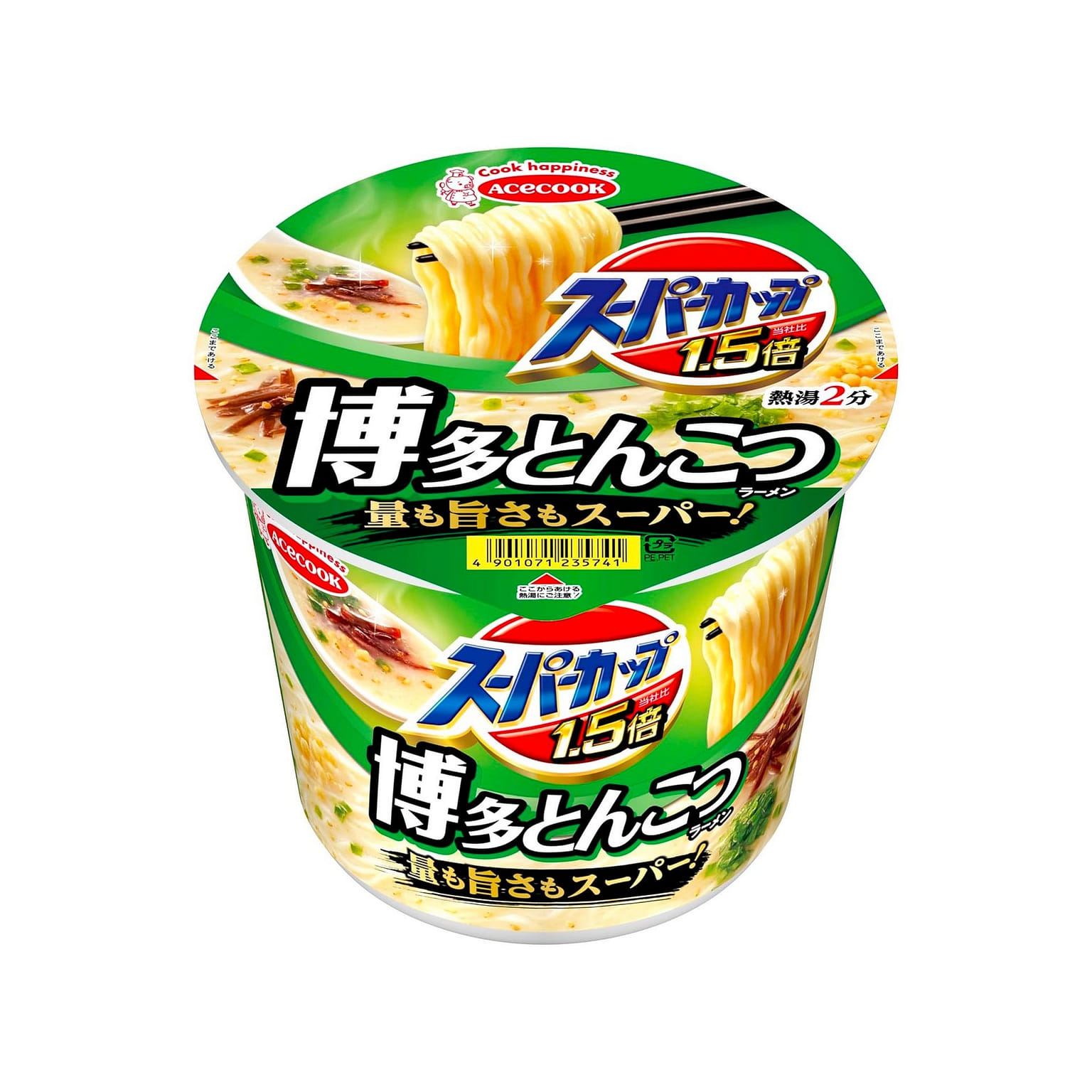 拉麪 豚骨湯杯裝 大杯裝 Acecook 111g 1 份
