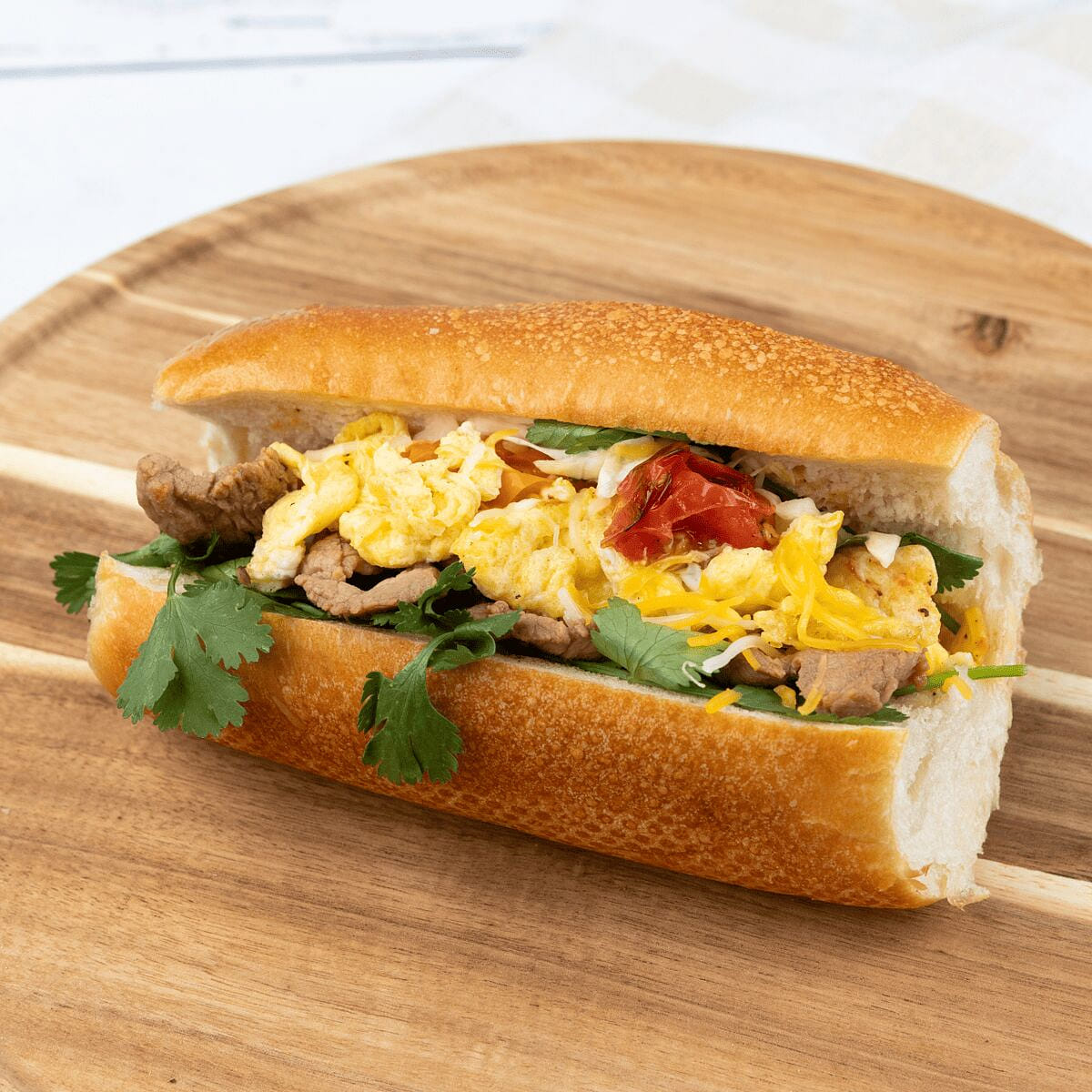 Pork Chop & Citronella Scrambled Egg Sandwich 1pc 1 each
