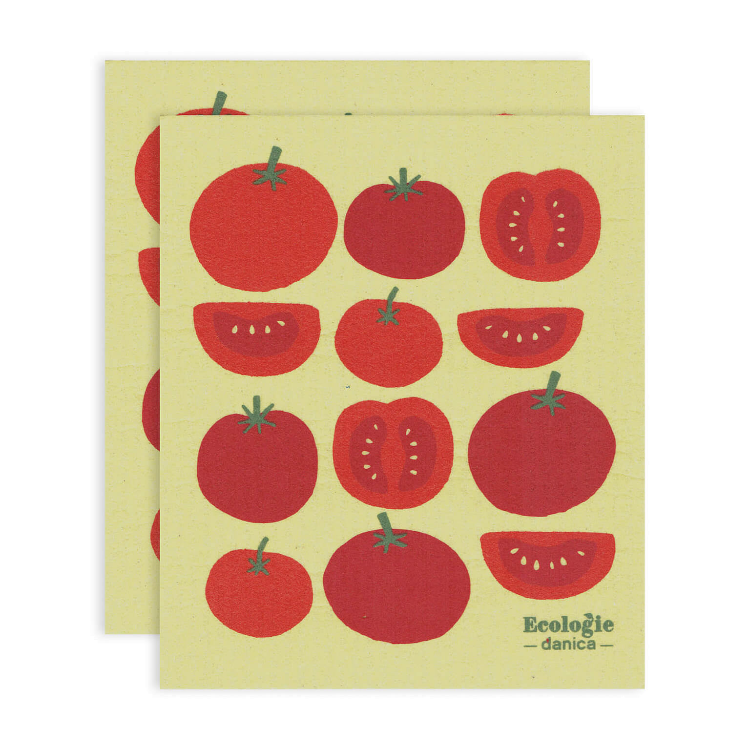 나우 디자인 에콜로지 스웨덴 행주 (2개) - Tomato 2 개입
