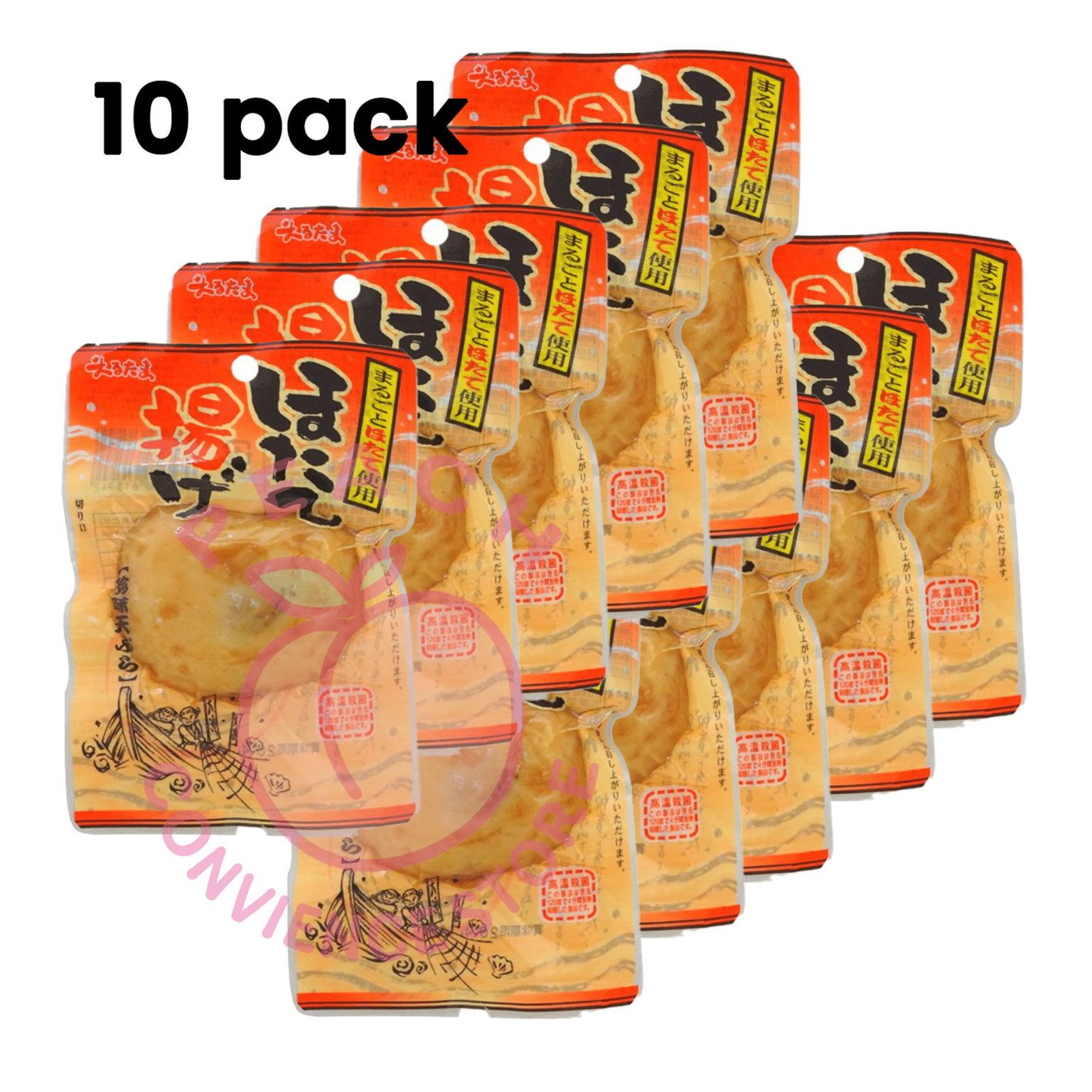 Marutama Suisan Fried Scallops 1pc(Pack of 10) 1 개입