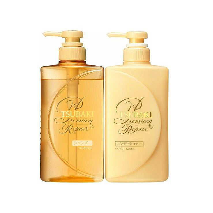 SHISEIDO TSUBAKI Premium Repair Floral Fruity Shampoo & Conditioner 1 phần