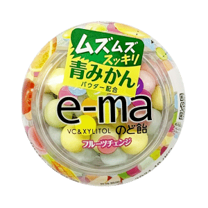 UHA Vitamin C Throat Lozenges Colorful Fruit 1 개