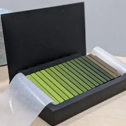 Nanaya Matcha Chocolate,8 Levels of Matcha Intensity,16 Pieces 1 개입