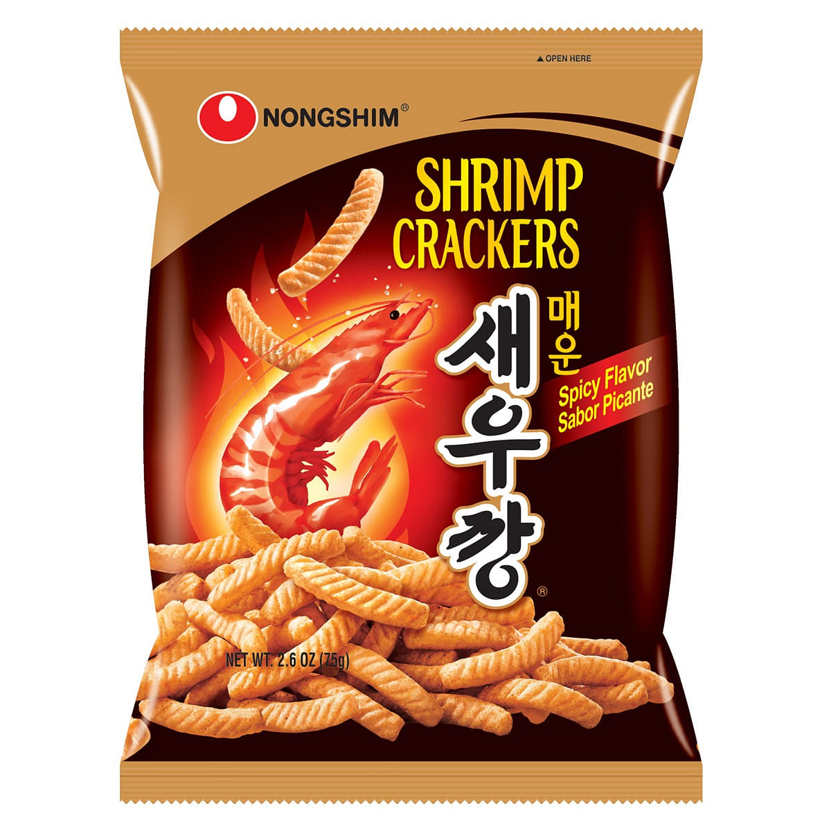 농심 매운 새우깡 1 each