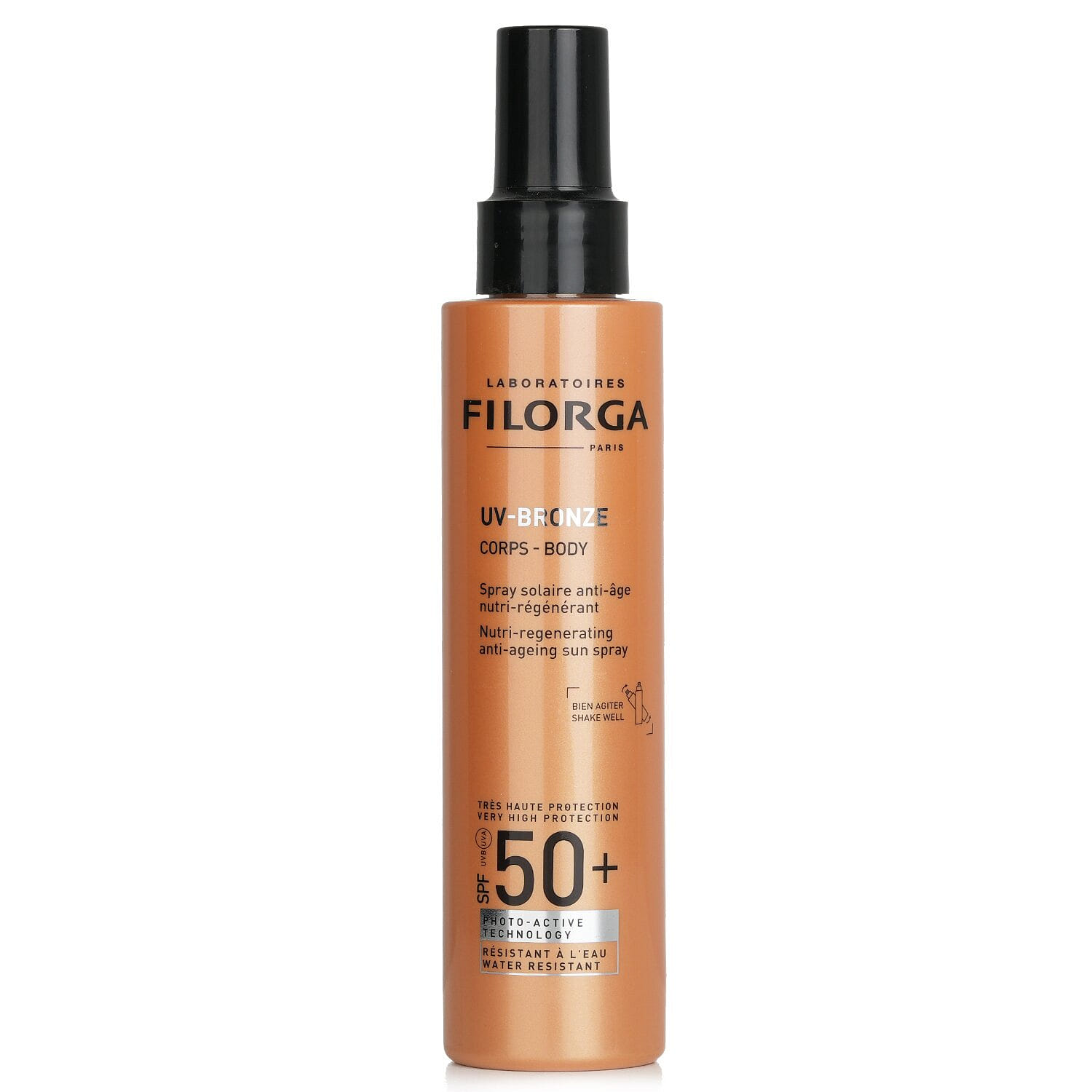 Filorga UV-Bronze Nutri-Regenerating Anti-Ageing Sun Spray For Body SPF50 150ml/5.07oz 150 มิลลิลิตร