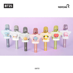 BT21 MININI LED Wireless Bluetooth Mic by BTS Mang 2 磅