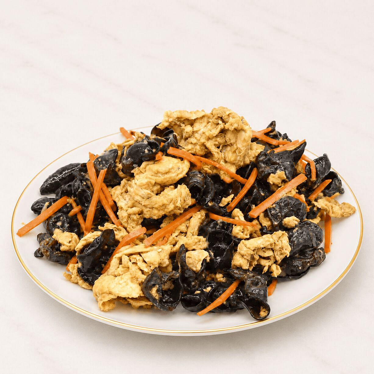 Stir-Fried Egg with Black Fungus & Carrot 400 g