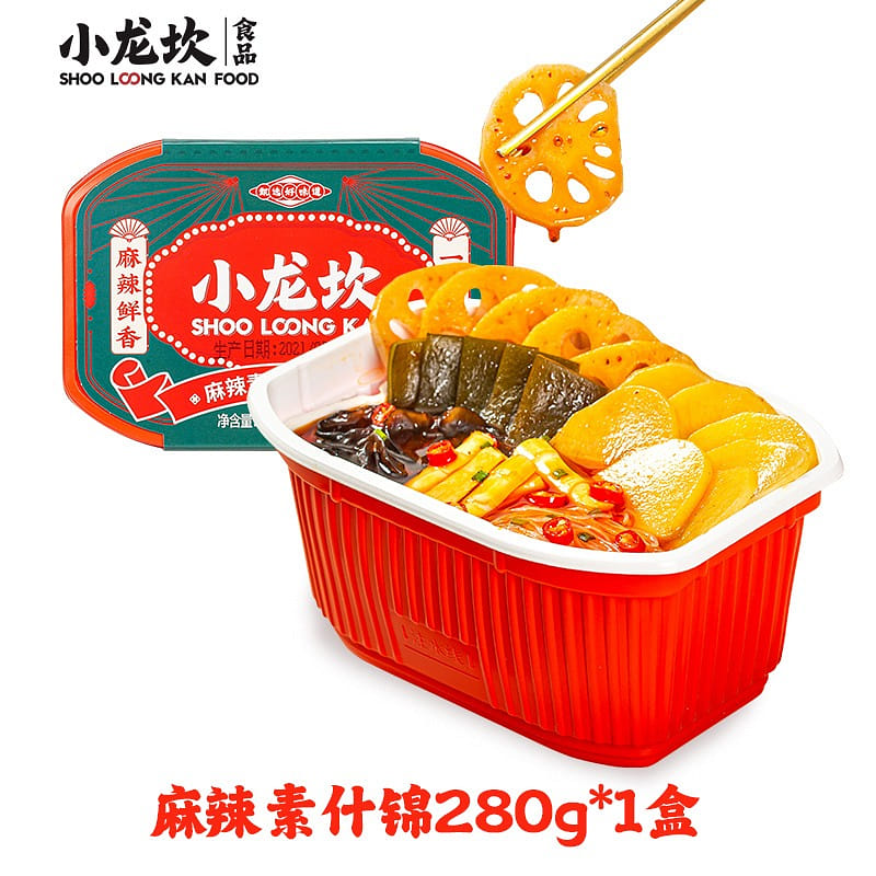Xiaolong can self-heating small hot pot spicy vegetable mix 280 그램