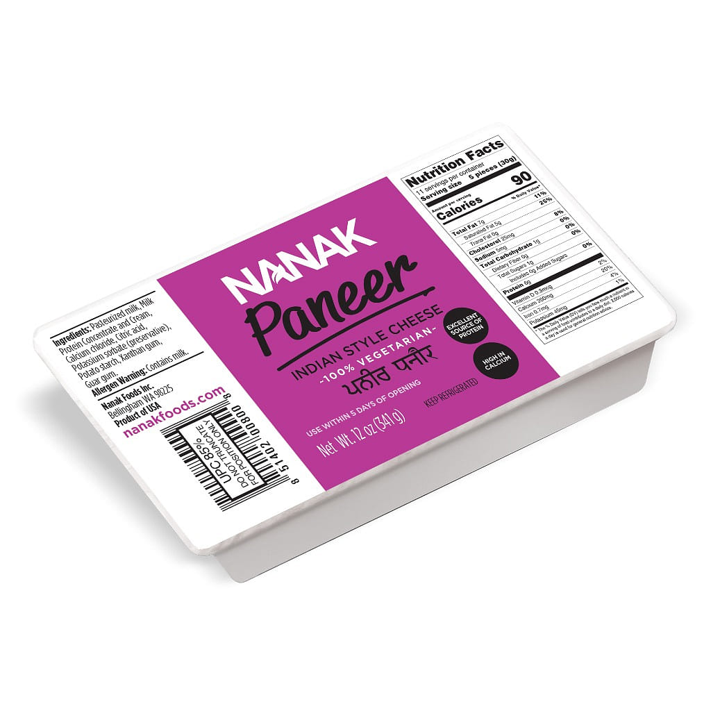 Nanak Plain Paneer 12 oz