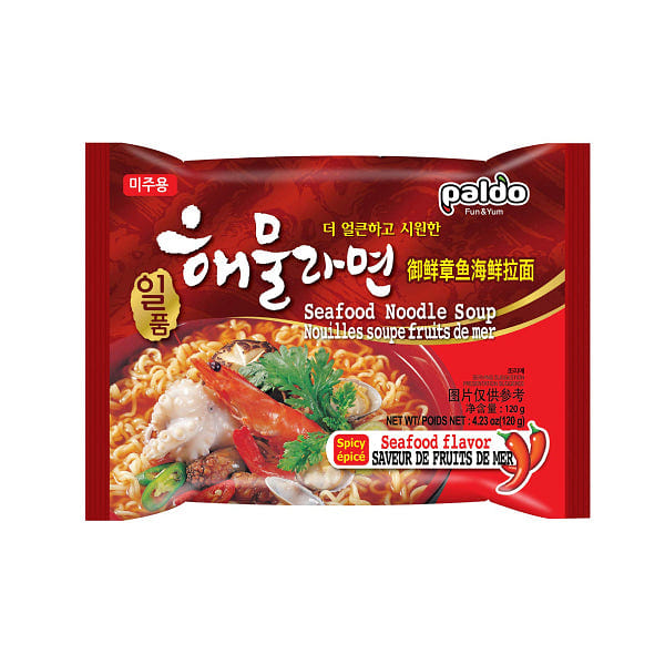 [PALDO] Seafood Ramen - 120gX4 1 개