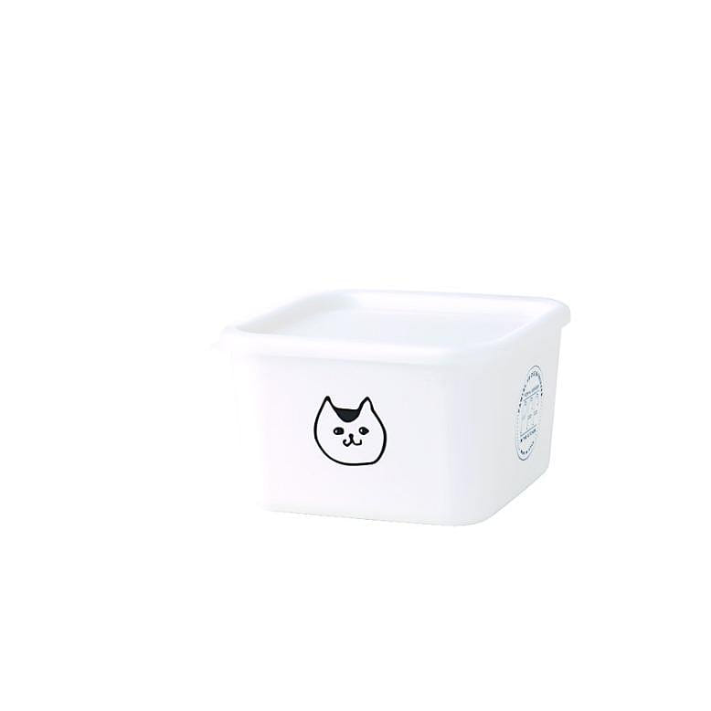 Japan Cutie Kitty Food Container Square S 1 개입