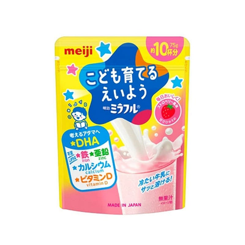 Meiji Children's Milk Powder Strawberry Flavor 75g 1 개
