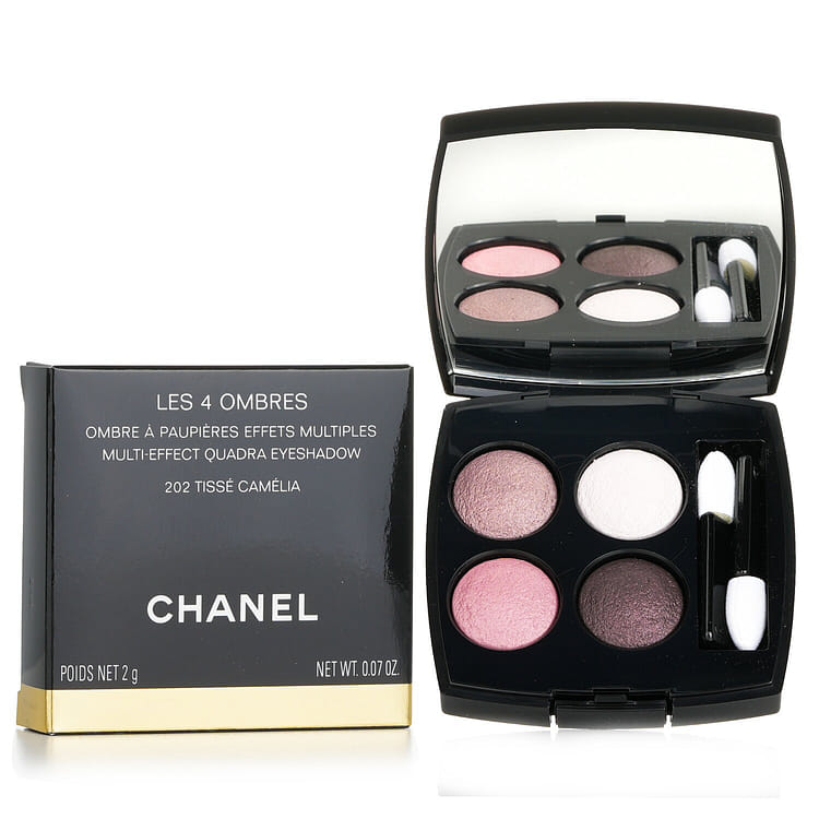 CHANEL LES 4 OMBRES 202 ティッセ カメリア Chanel Les 4 Ombres #202 Tissé Camelia, Review, Swatches
