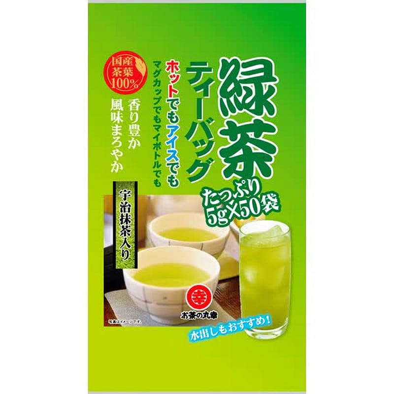 Maruko Uji Matcha Green Tea 50 Teabags 1 each