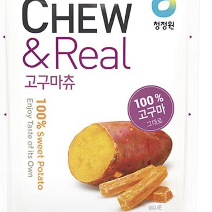 Sweet Potato Chew & Real (고구마츄) 60g 1 개입