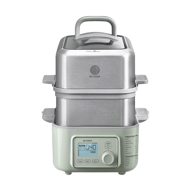 Buydeem Electric Food Steamer 2-tier Rack 10-Quart 1 개
