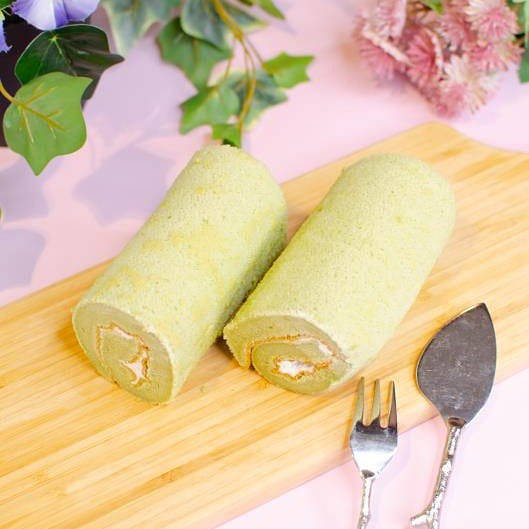 Matcha Swiss Cake Roll (S) 2pcs 1 each