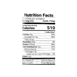 Braised Beef Instant Noodles - 5 Packs 3.73oz 1 each