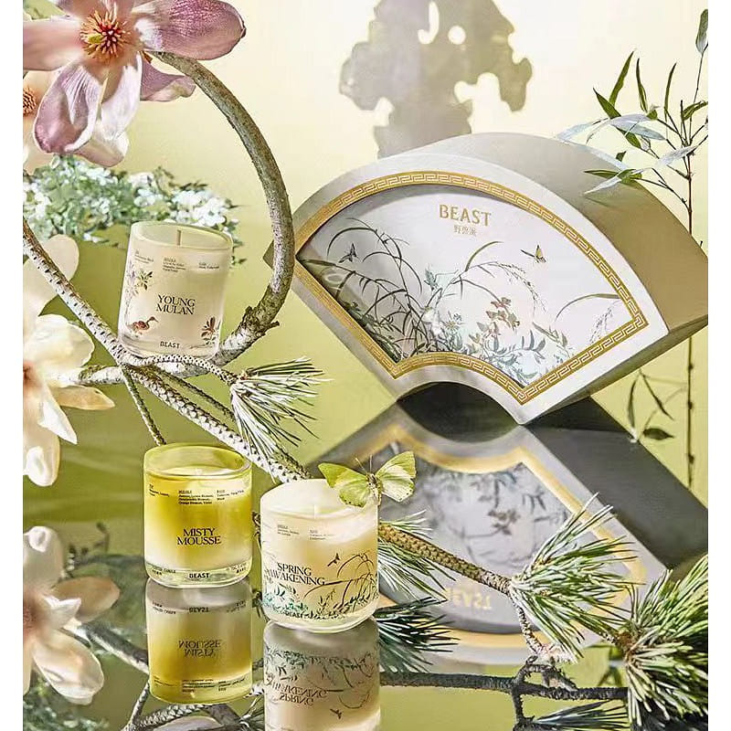 Ye Shou Pai Spring River water heating fan fragrance gift box 600 그램