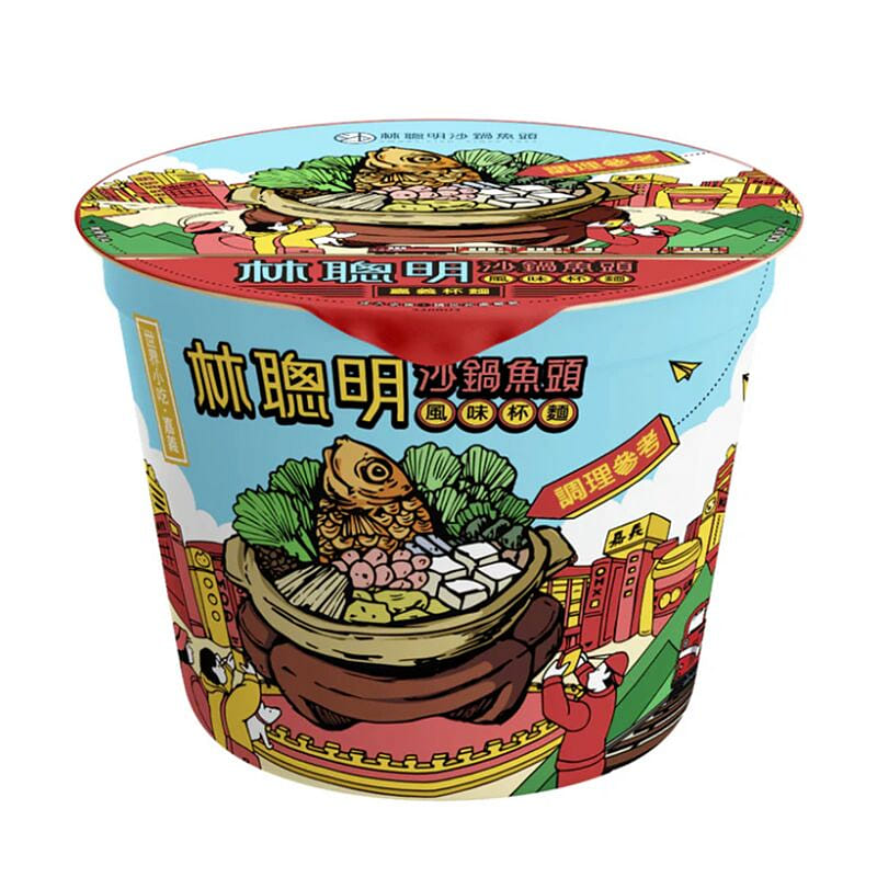 Smart Fish Fish Head Casserole Cup Noodle 62 그램