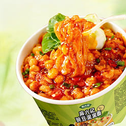 Non-fried pea puree noodles 122g*3 buckets 366 g