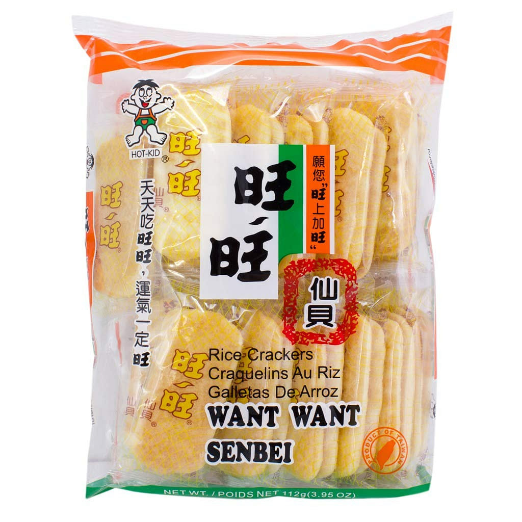 Want-Want Senbei Rice Crackers 112g(3.95oz) 112 g