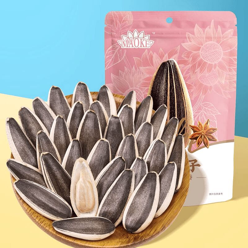Qia Qia Mao Ke Sunflower Seeds Five-spice Flavor 500 กรัม
