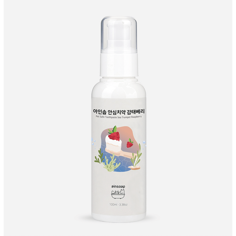 [Ships directly from Korea] Ainsoap Pet Cavity Removal Toothpaste Ecklonia Berry 2 อัน