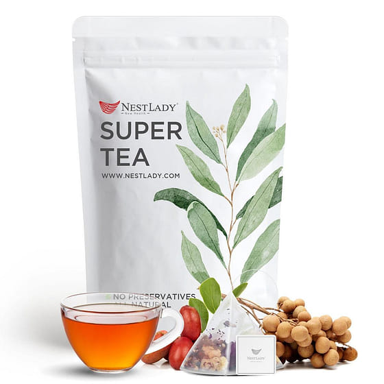 weee_beverages_NESTLADY Red date longan goji berry tea healthy nourishing tea bags 15 bags 120g 1 count