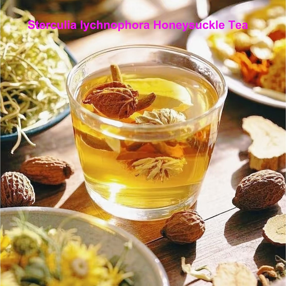 Sterculia lychnophora Honeysuckle Tea,30packs 1 케이스