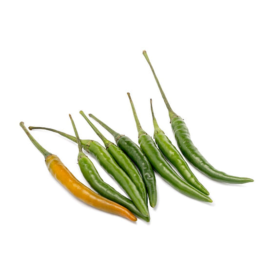 weee_green_Mini Spicy Green Chilies, 1 Bag 226 g