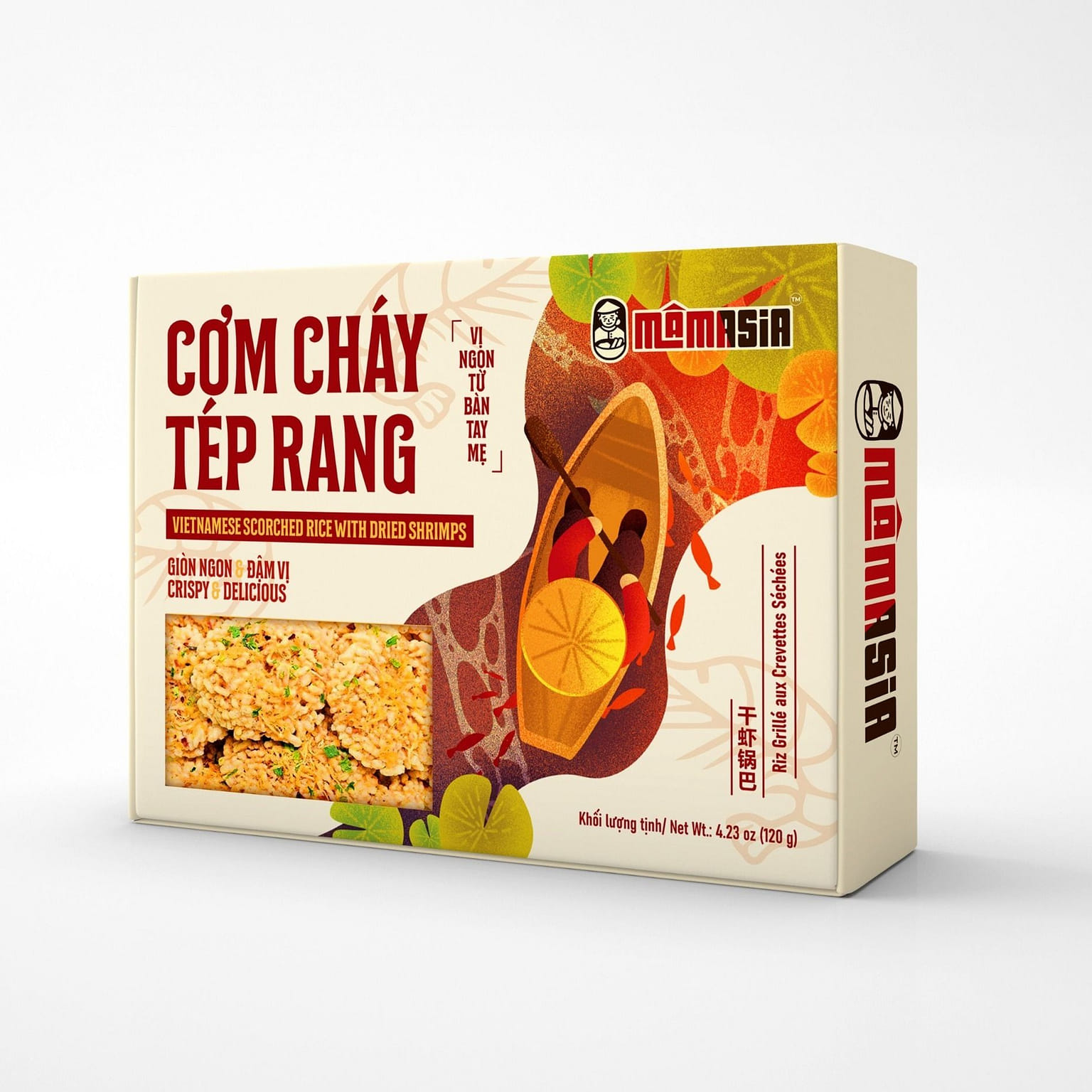 VIETNAMESE SCORCHED RICE WITH DRIED SHRIMP 4.6 온스