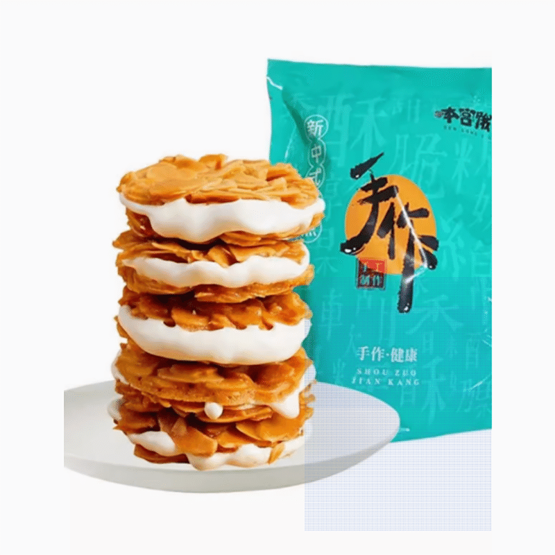 Almond Sandwich Crisp Brushed Beef Almond Crisp 135 그램