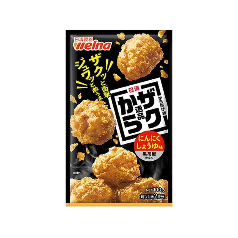 日清 炸雞粉 蒜蓉黑胡椒麪粉 100g 1 份