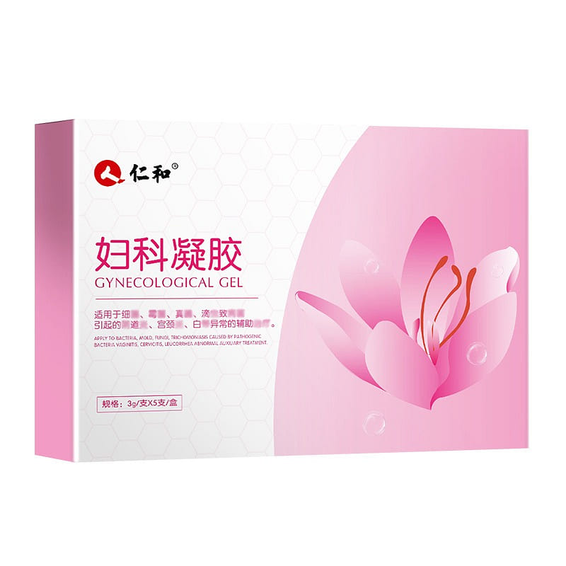 Renhe Gynecological Gel Antibacterial Mycosis Vaginitis Odor Itching 3g*5pcs 1 개