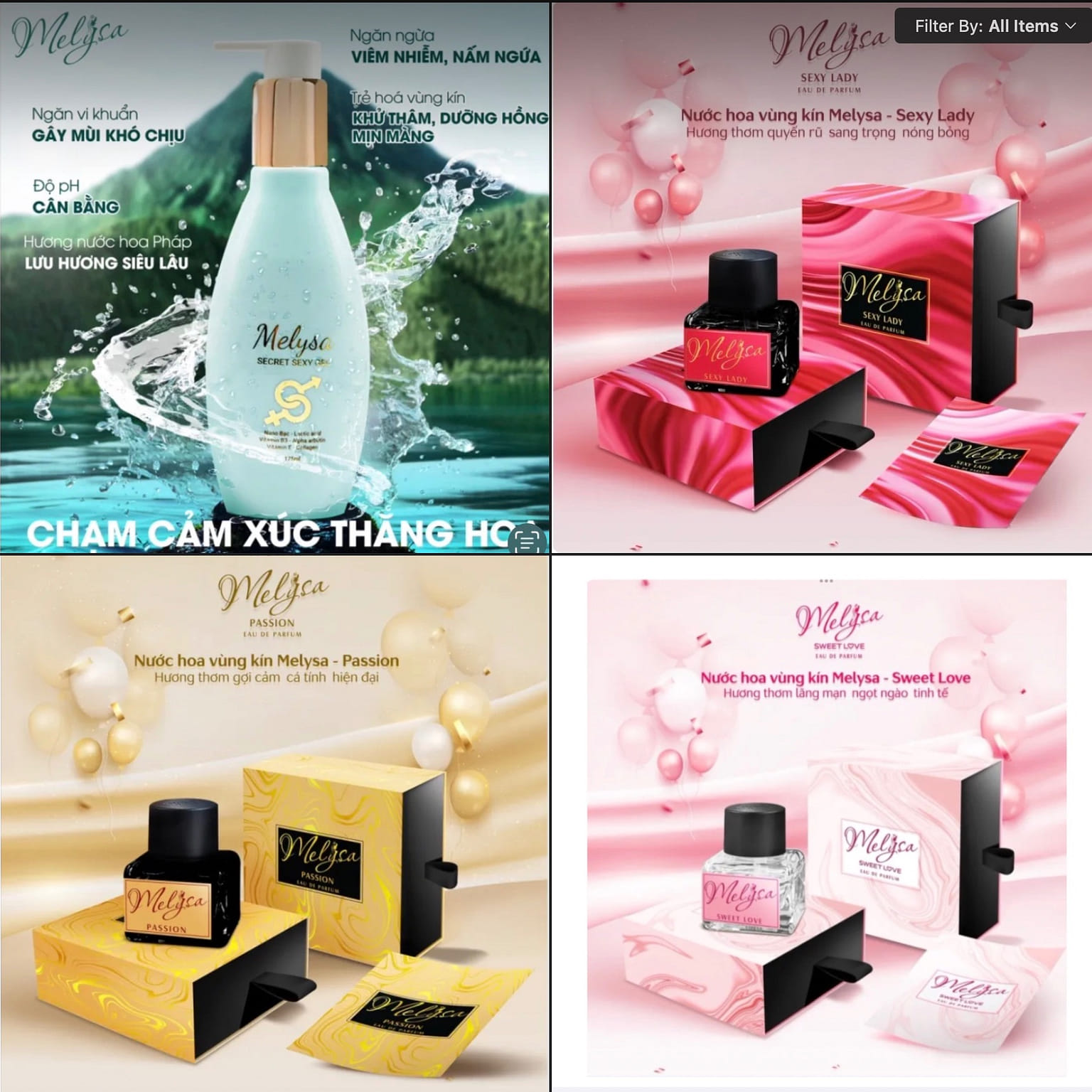 Feminine Hygiene Special Care Set 4 개입