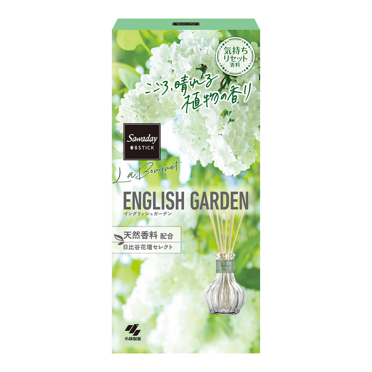 KOBAYASHI Reed Diffuser(English Garden Scent)70ml 1 개입