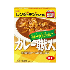 Glico curry cubes, soft egg curry, sweet taste 1 each