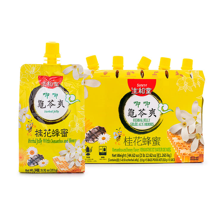 Sunity Herbal Jelly Drink Honey Osmanthus 253g 5 cái