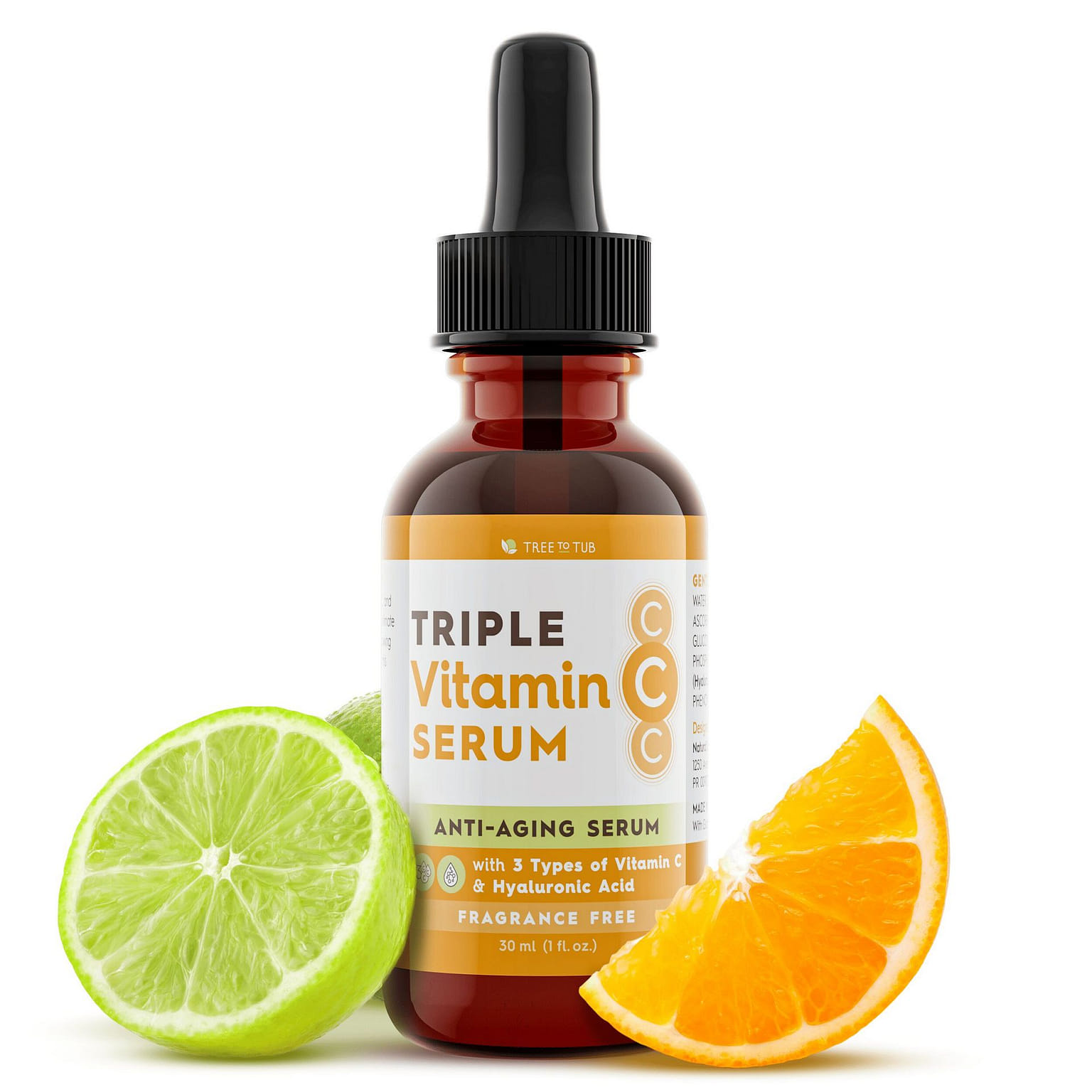 Tree To Tub Brightening Triple Vitamin C Serum 1 each