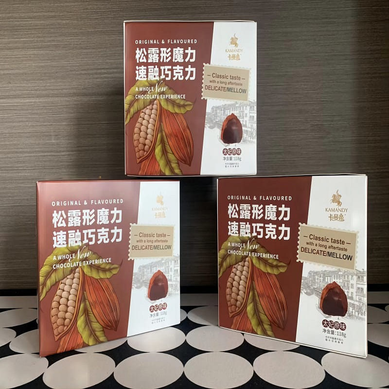Kaman Di Taifei Original Truffle shaped Magic Instant Chocolate (15 pieces) 118 g