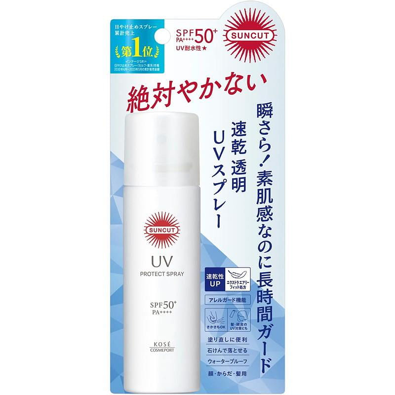 Kose Suncut R Protect UV Spray SPF50+ PA++++ 60 그램