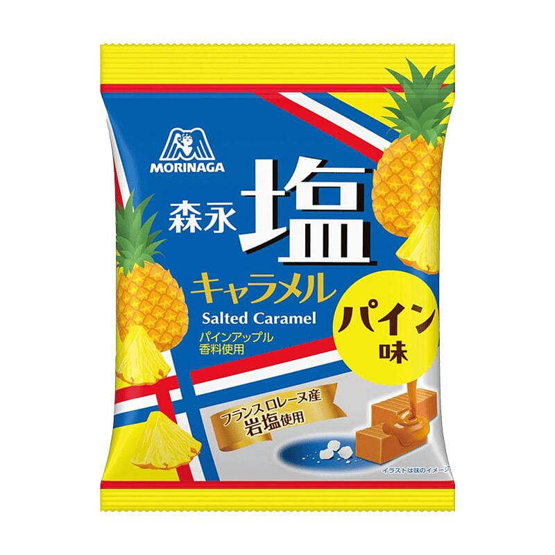 Morinaga Salt Caramel Gummy Pineapple Flv 69 그램