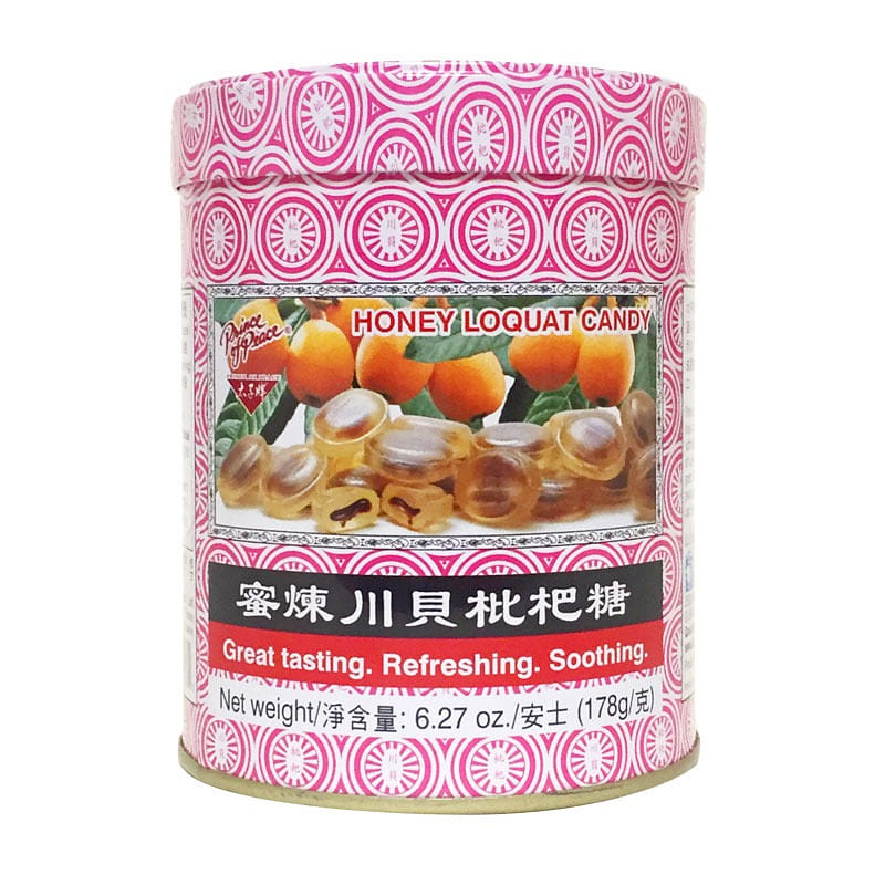 Prince of Peace Honey Loquat Candy, 178g 1 캔