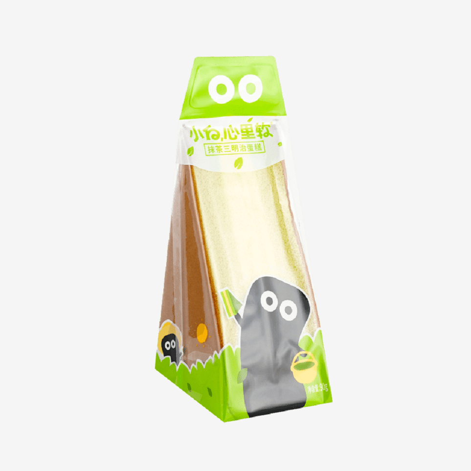 Moranca Soft Matcha Sandwich Cake, 3.17oz 1 개